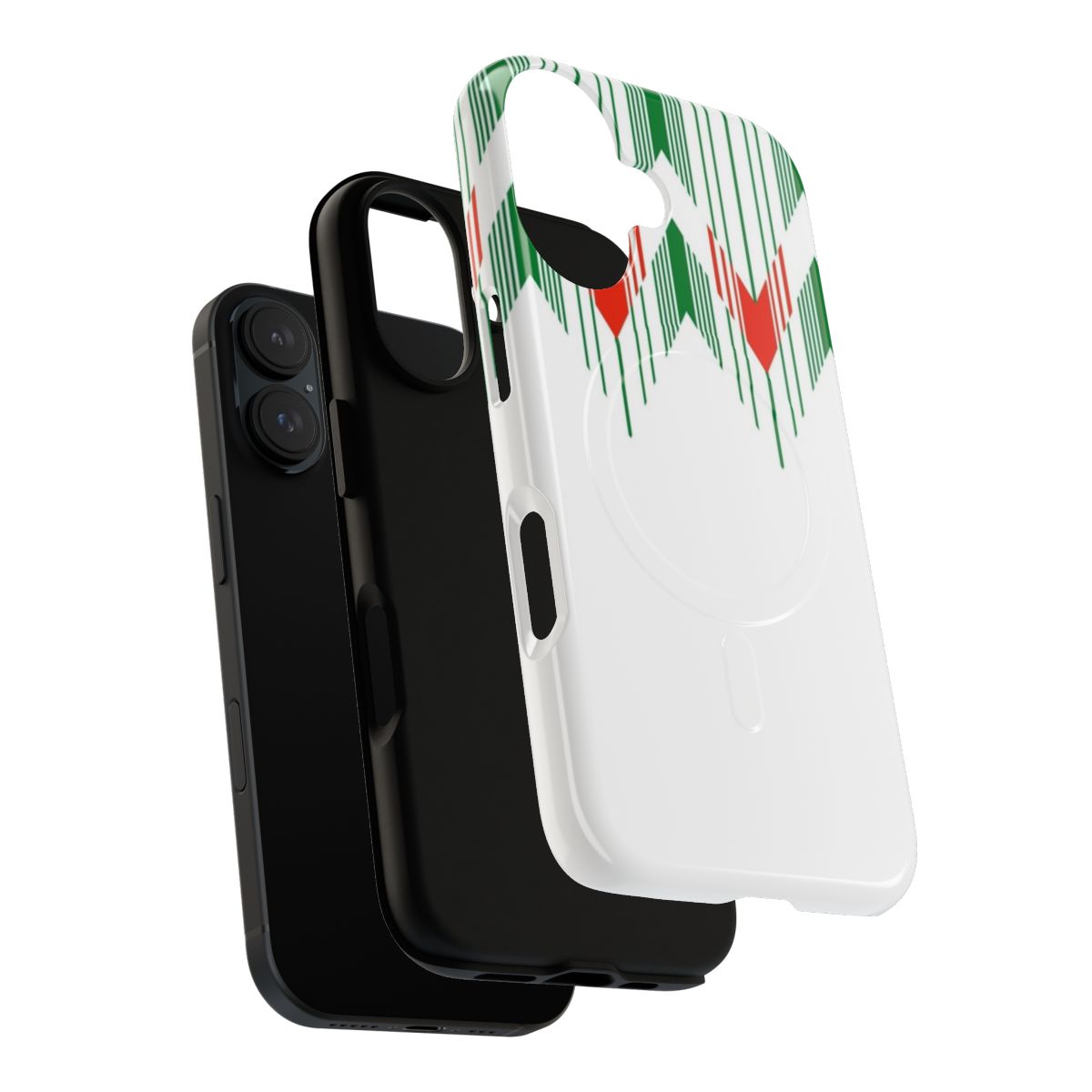 Magnetic phone case featuring the 1990-1992 Wales away football jersey design - Layers