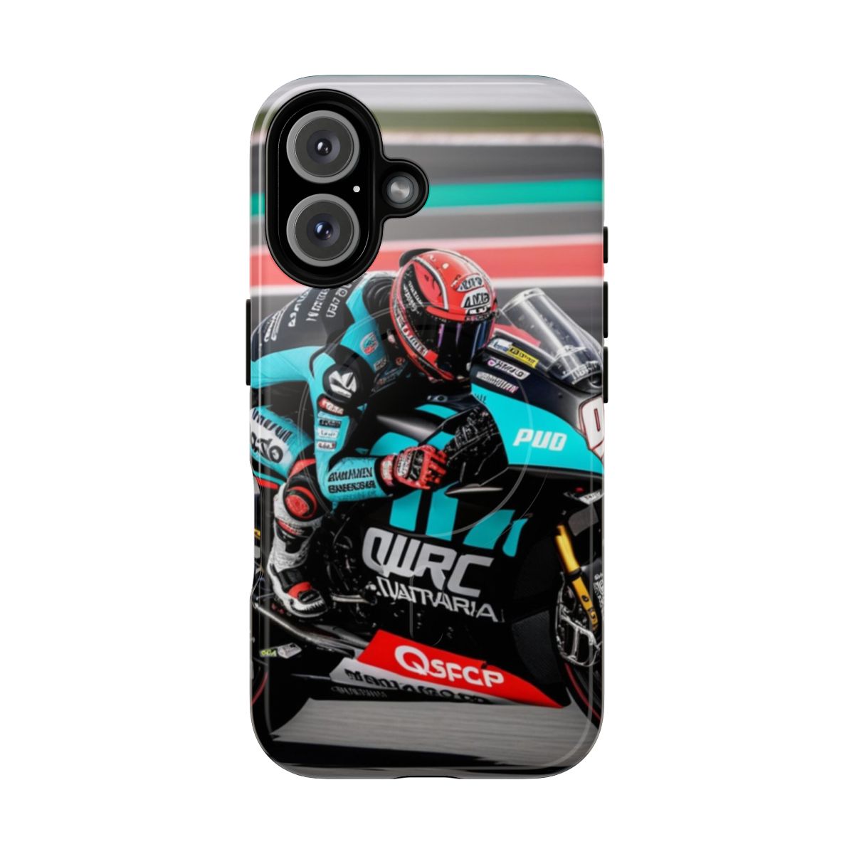 Protective motogp quartararo magnetic phone case