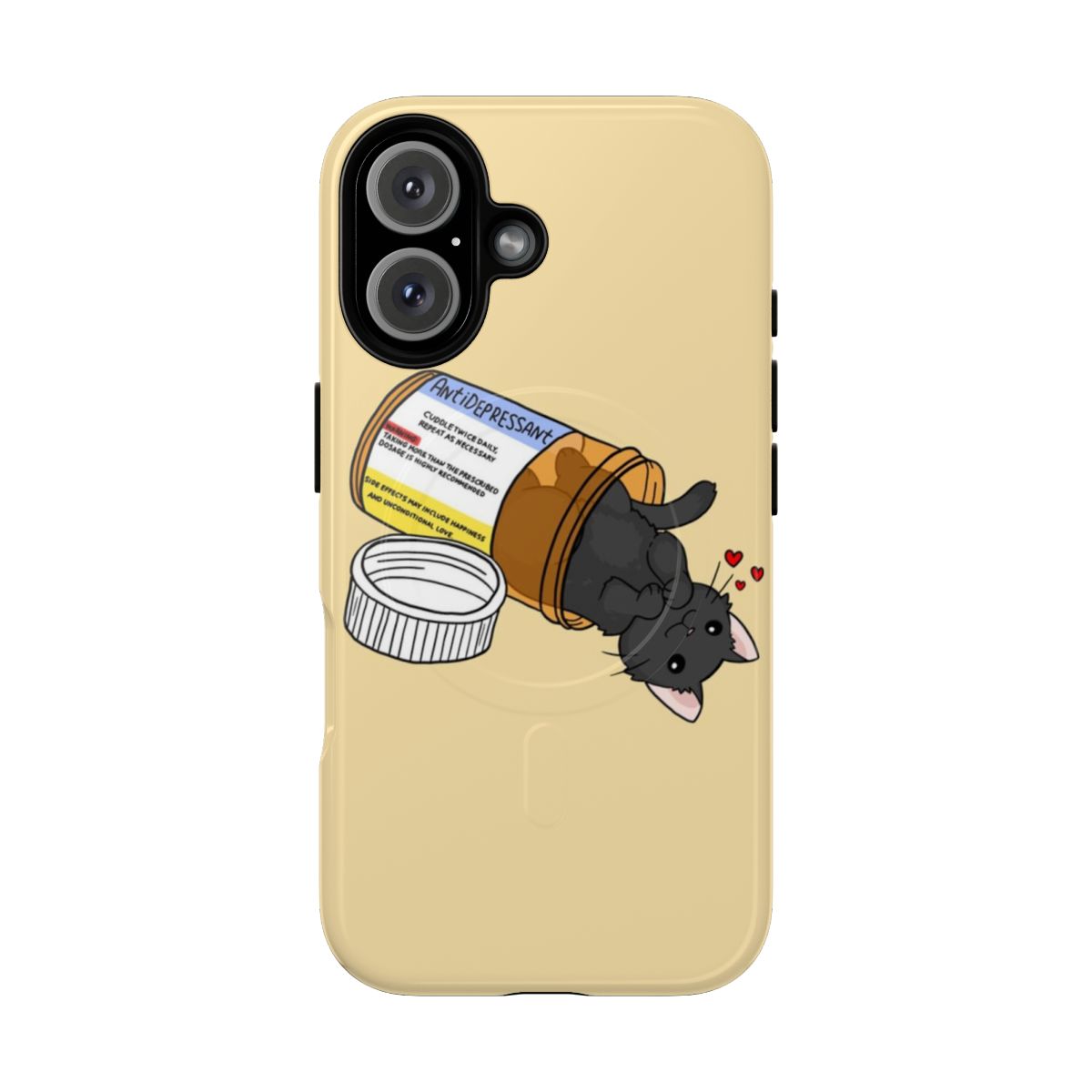 A cute and stylish phone case featuring a kawaii kitten design