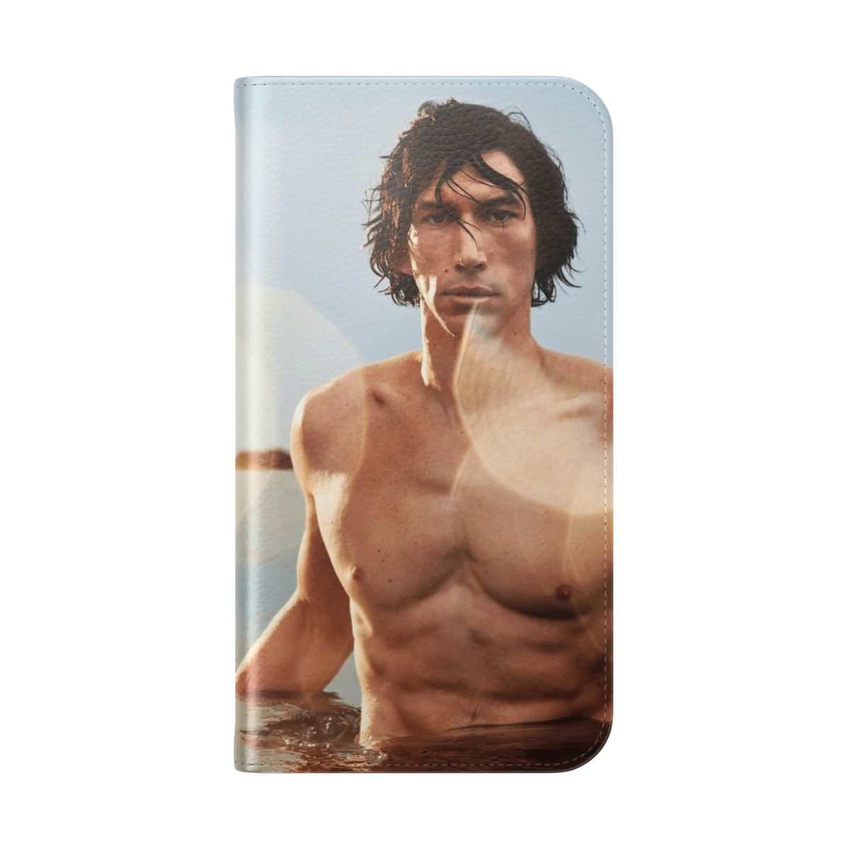 Adam Driver Shirtless Phone Case - Folded Back