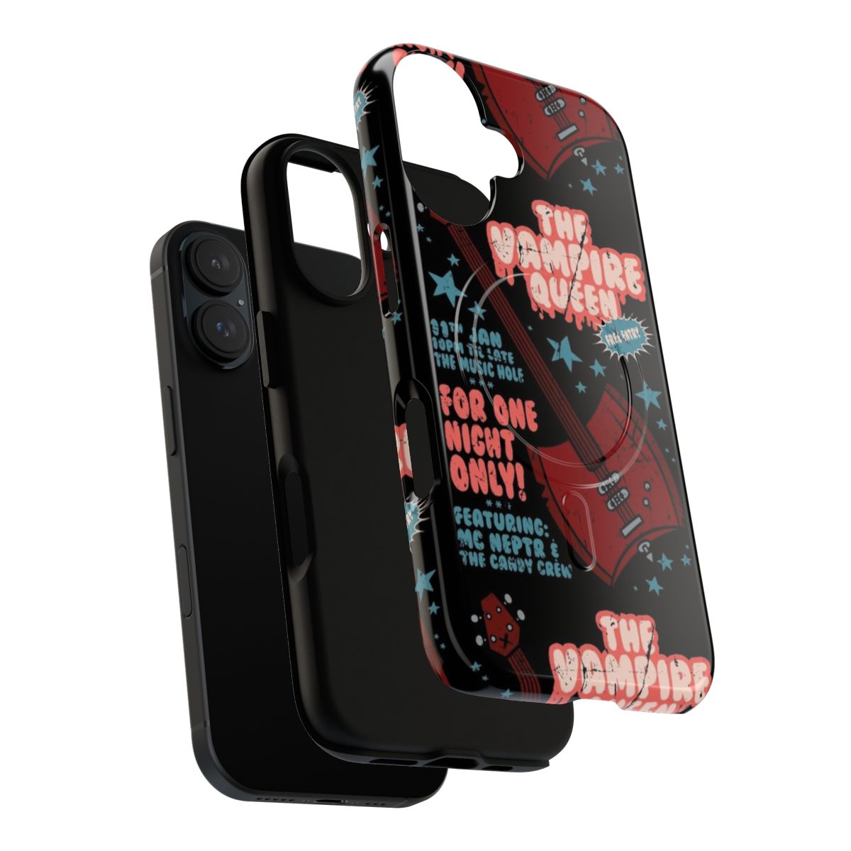 Vampire Queen Music Poster Magnetic Tough Phone Case - Layers