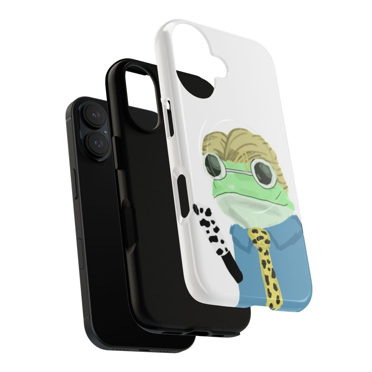 Nanami-inspired magnetic tough phone case with Jujutsu Kaisen character design - Layers