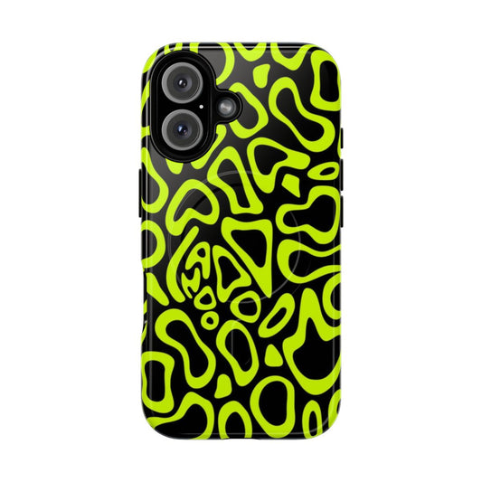 Lando Norris 2024 Neon Helmet Motif Magnetic Tough Phone Case