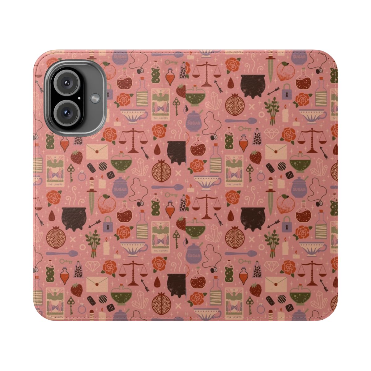 Magical Love Potion Themed Phone Flip Cover