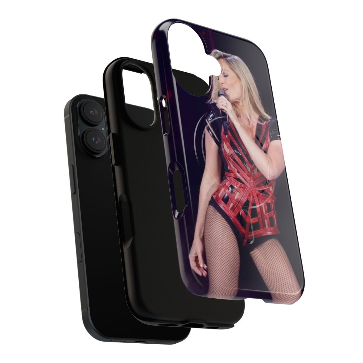 Helene Fischer aesthetic phone case with magnetic tough design - Layers