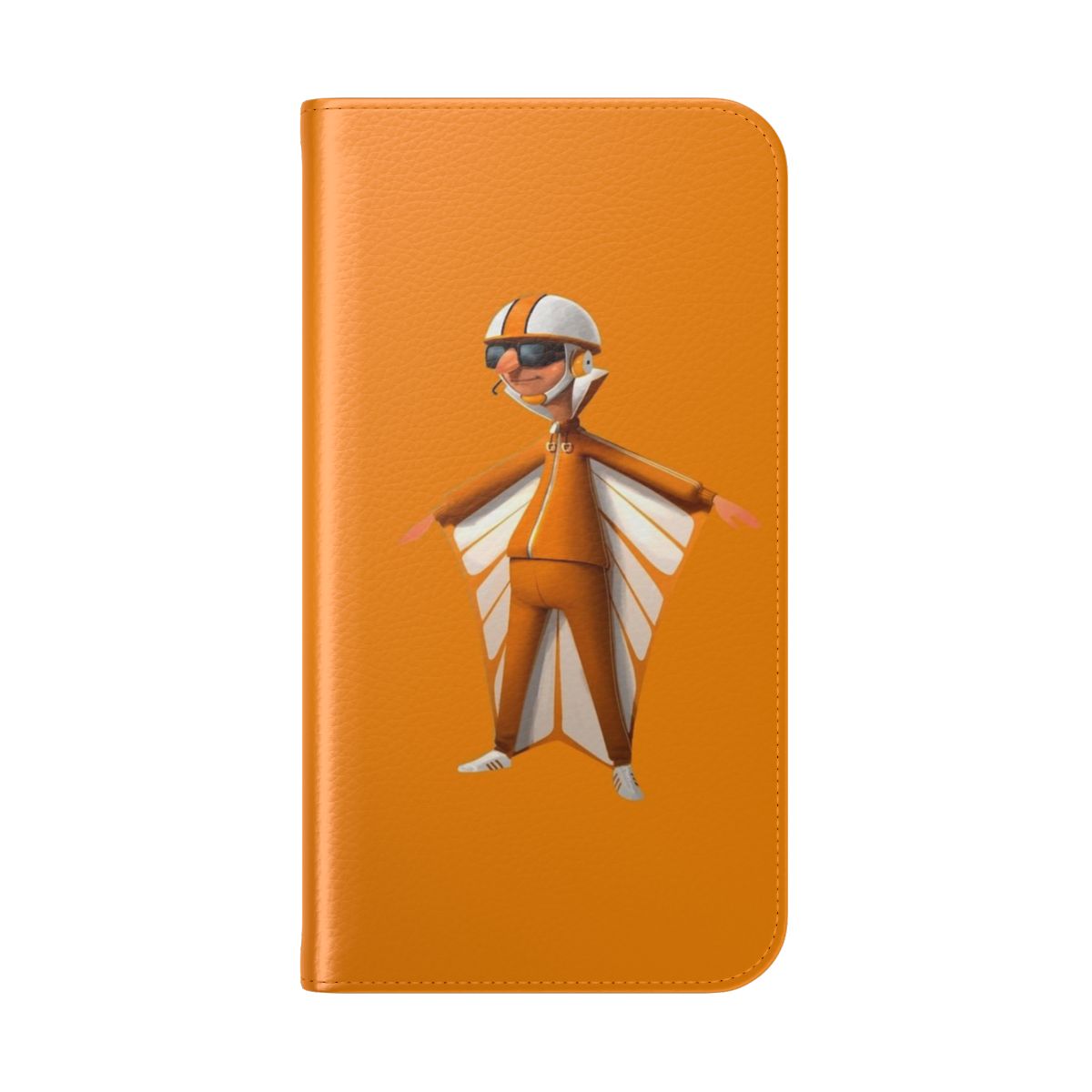 Colorful phone case featuring a vector art design inspired by the Despicable Me movie franchise - Folded Back