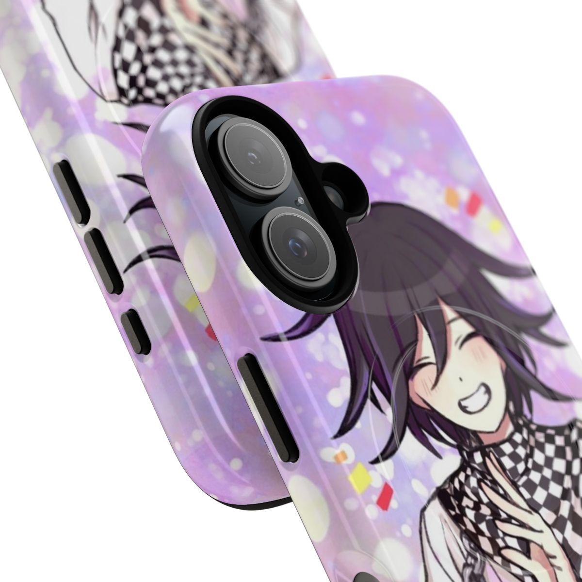 Kokichi Ouma Inspired Magnetic Tough Phone Case - Detail