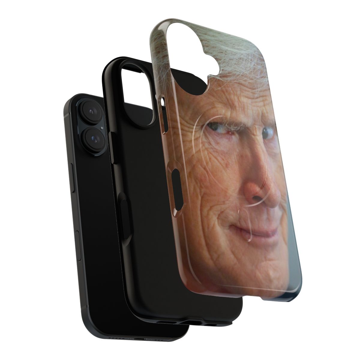 Dateline-inspired magnetic tough phone case with Keith Morrison's disbelieving "Really?" design - Layers