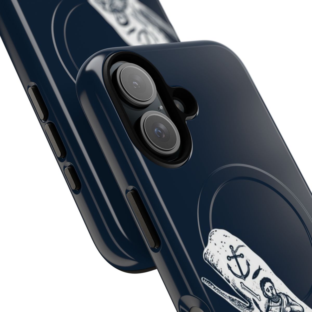 Magnetic tough phone case featuring the Sign of Jonah artwork - Detail