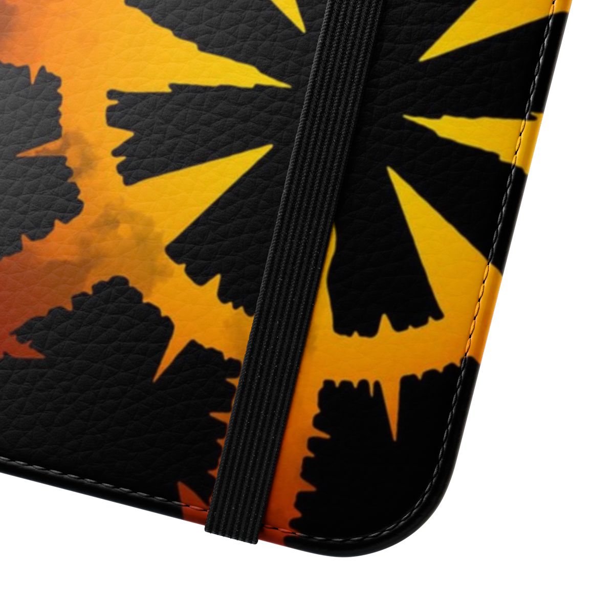 Chaos-inspired phone case featuring Warhammer 40k-style artwork - Close Up