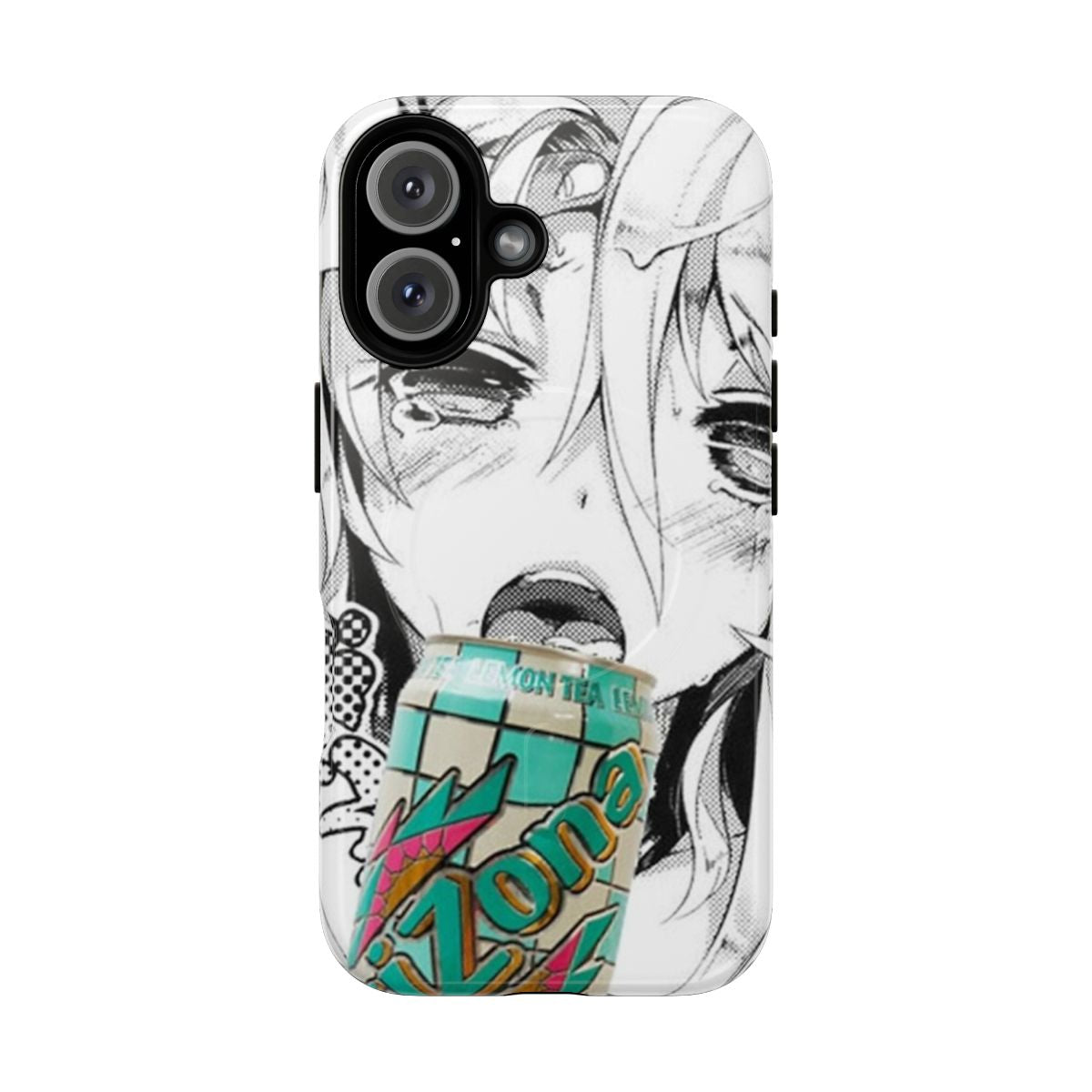 Anime-inspired magnetic tough phone case with lewd and hentai-themed design