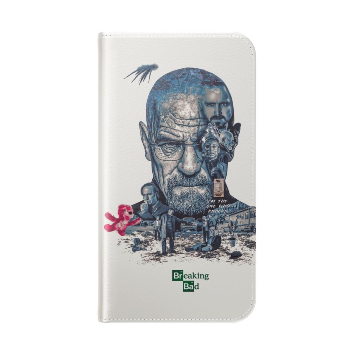 Breaking Bad-themed flip cover phone case - Folded Back