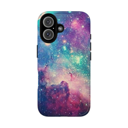 Vibrant Galaxy-Themed Phone Case Design