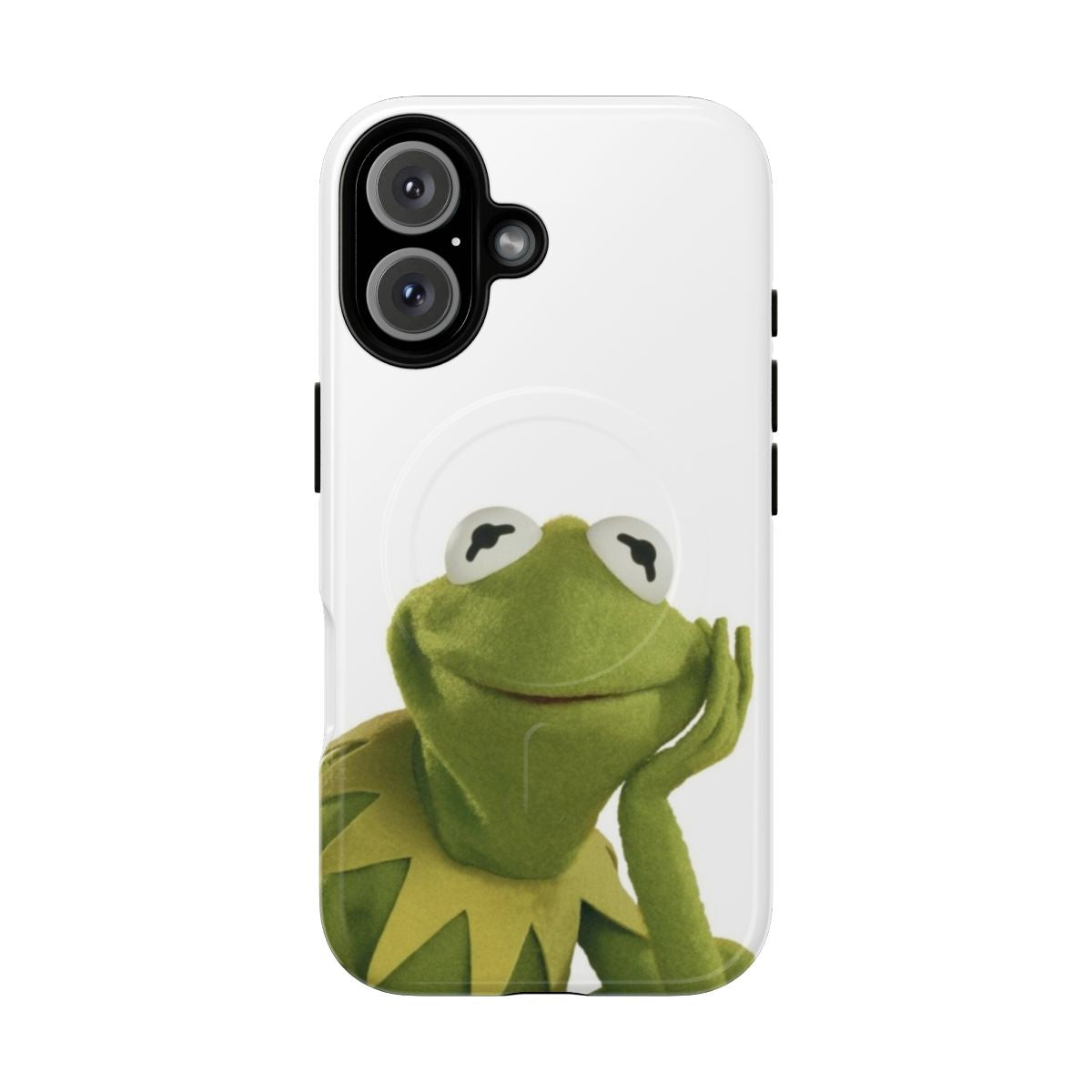 Kermit the Frog-inspired magnetic tough phone case