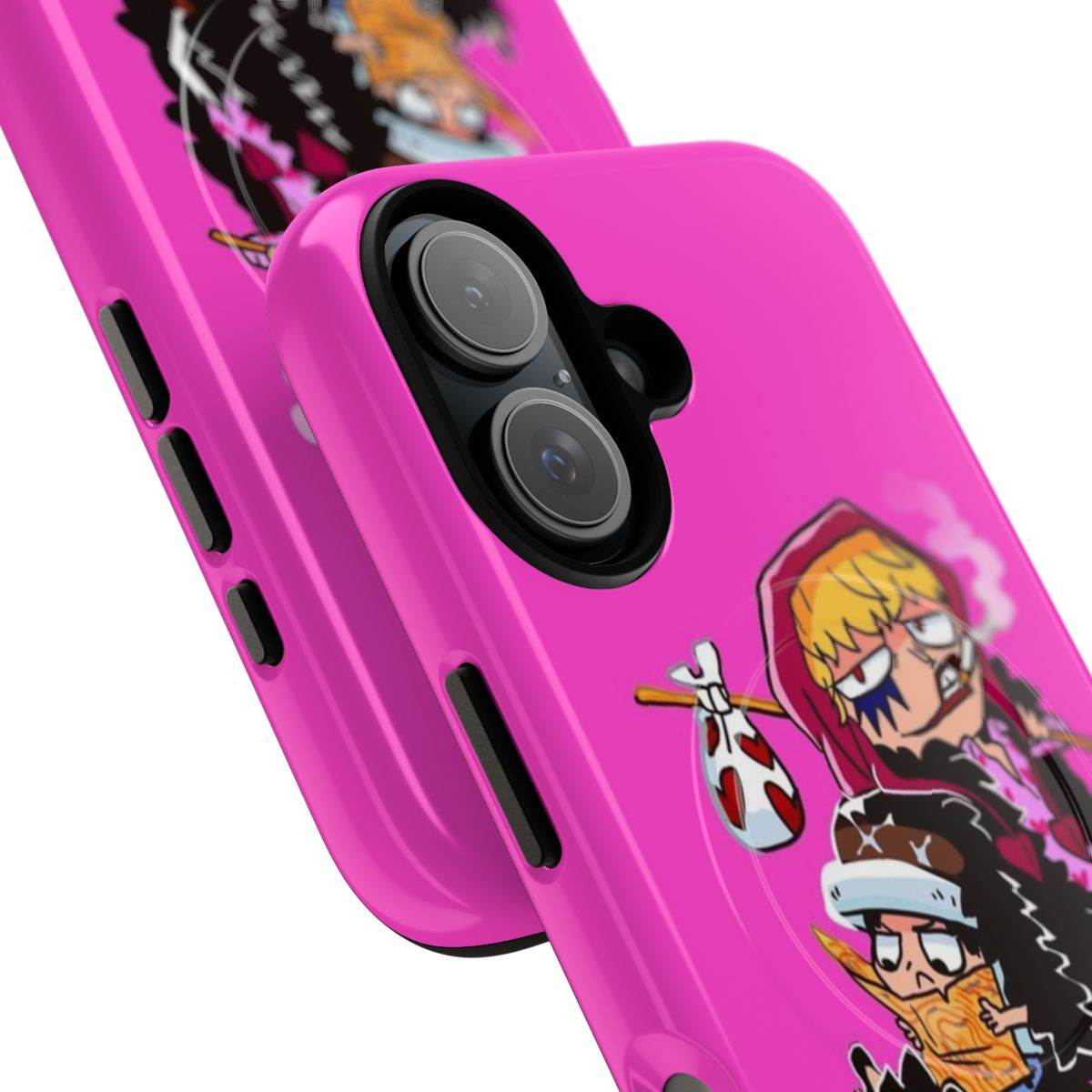 One Piece themed magnetic and tough phone case - Detail