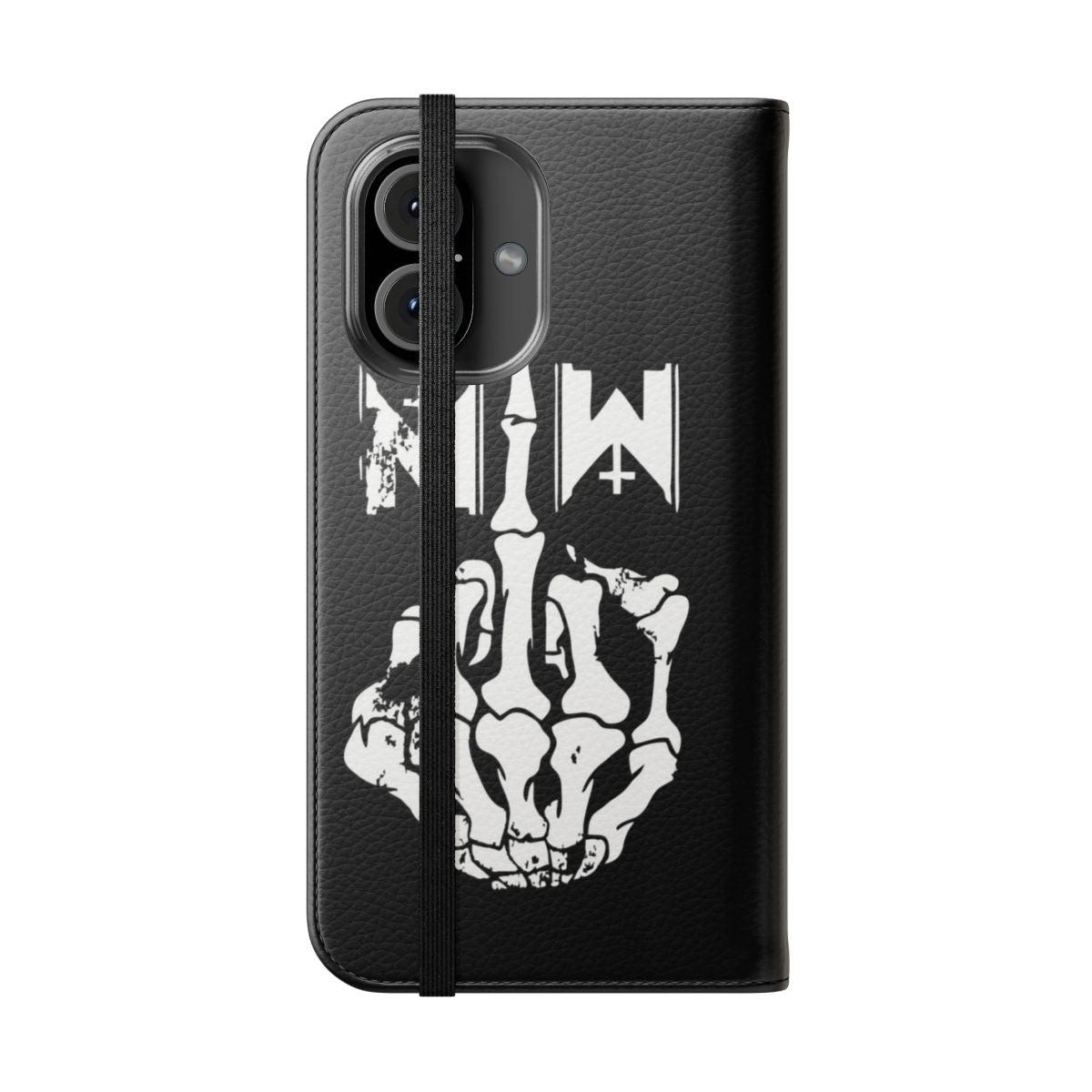 Gothic-Inspired Motionless in White Phone Case Cover - Folded Front