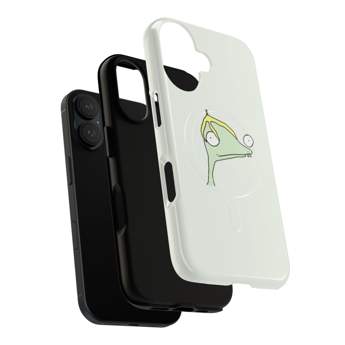 Rumple Buttercup-inspired protective phone case with a magnetic closure - Layers