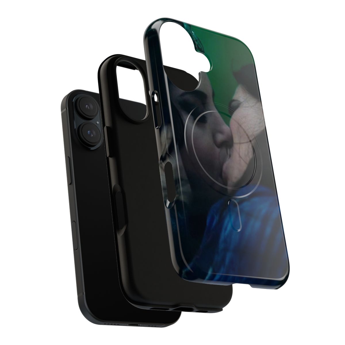 Agathario kiss-themed magnetic tough phone case - Layers