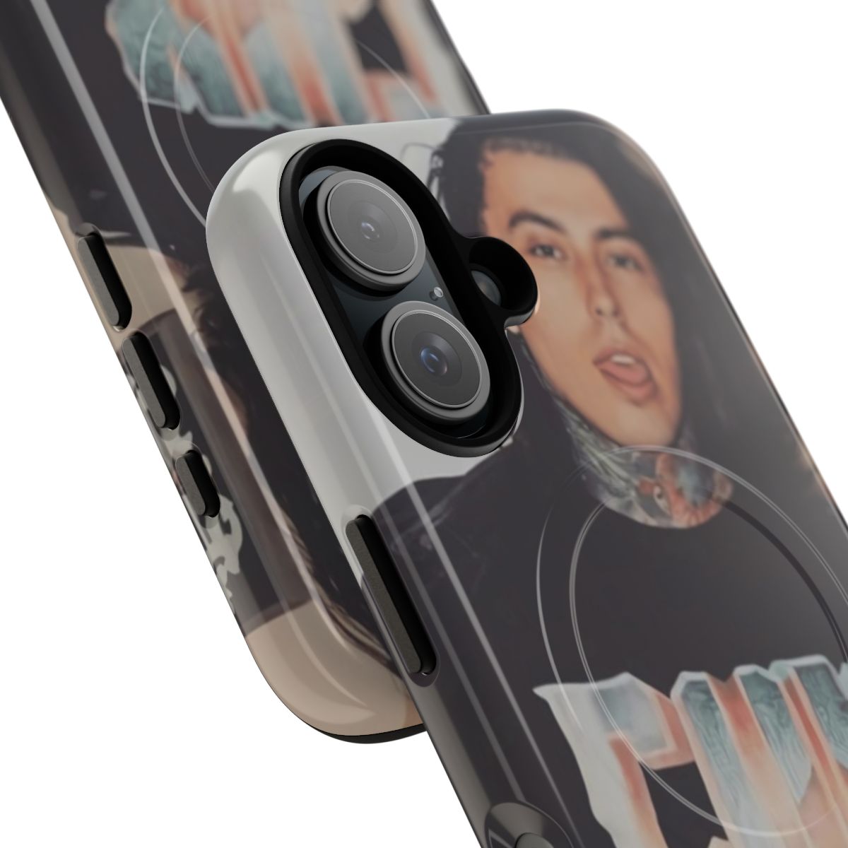 Ronnie Radke Inspired Magnetic Tough Phone Cases - Detail