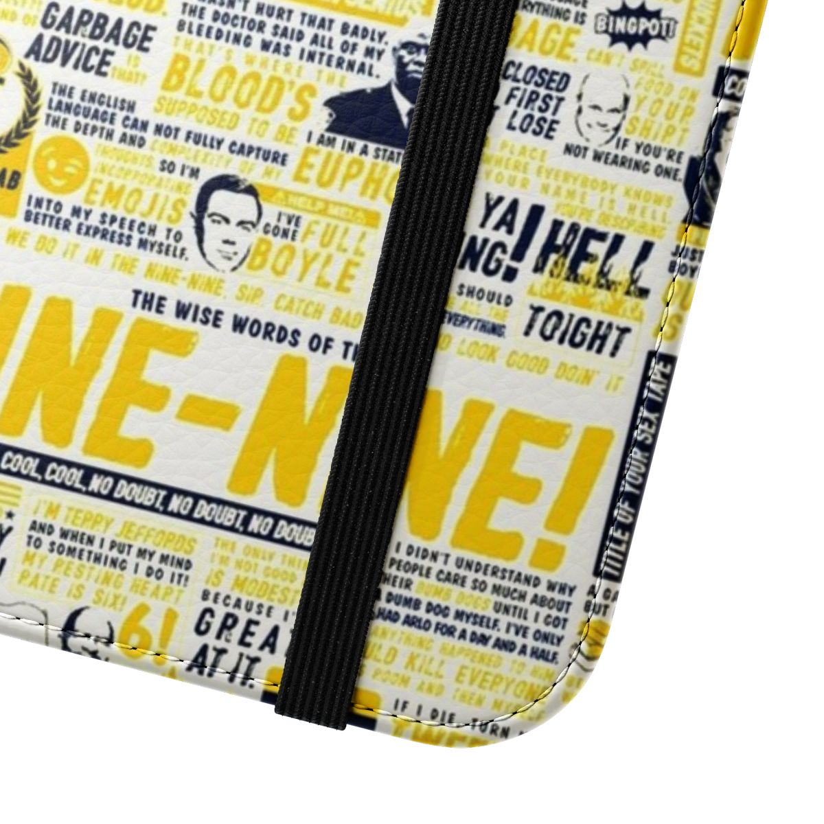 Brooklyn 99 Inspired Flip Cover Phone Case - Close Up