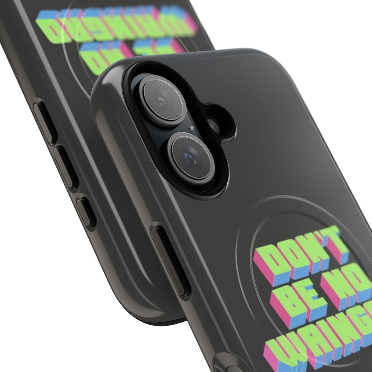 Tough phone case with a Heat movie-inspired design - Detail