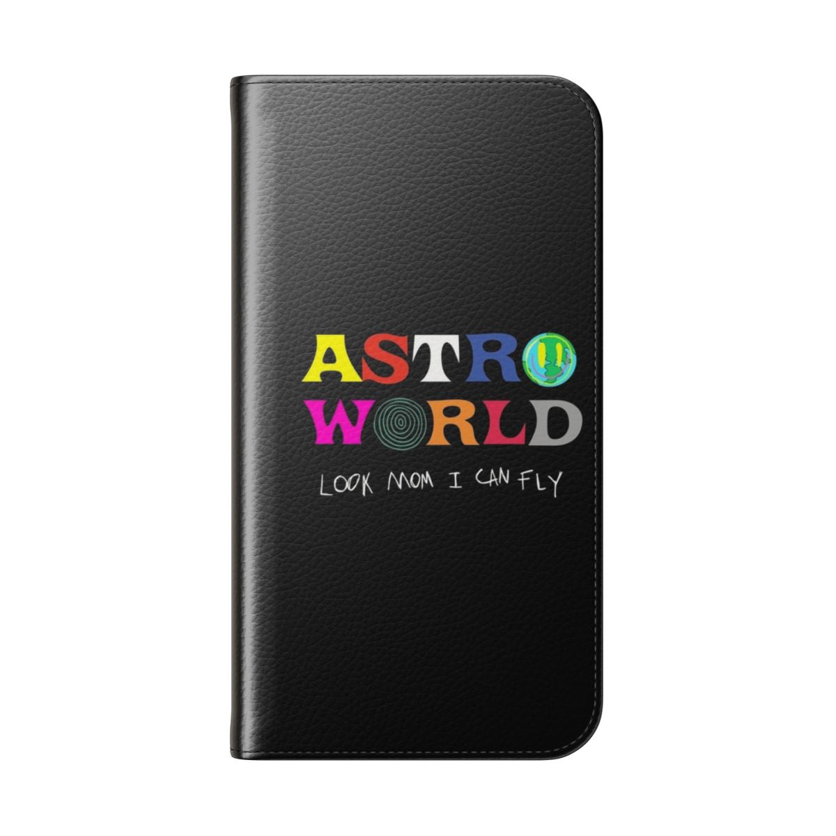 Stylish Astroworld-inspired protective phone case - Folded Back