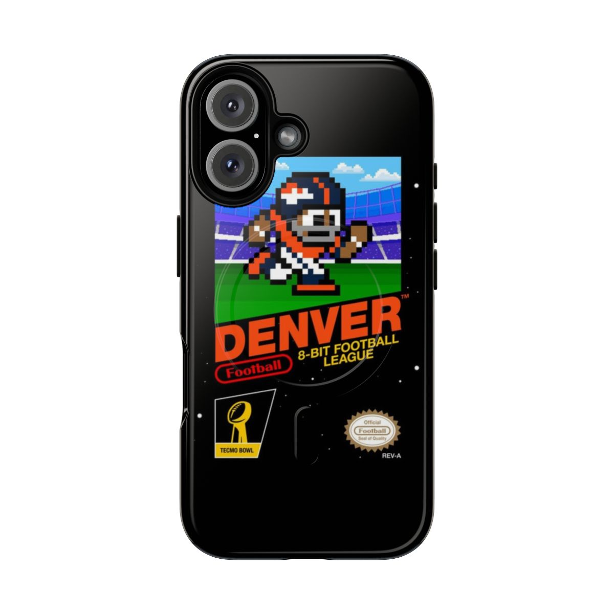 Retro Denver Broncos Inspired Tough Phone Case