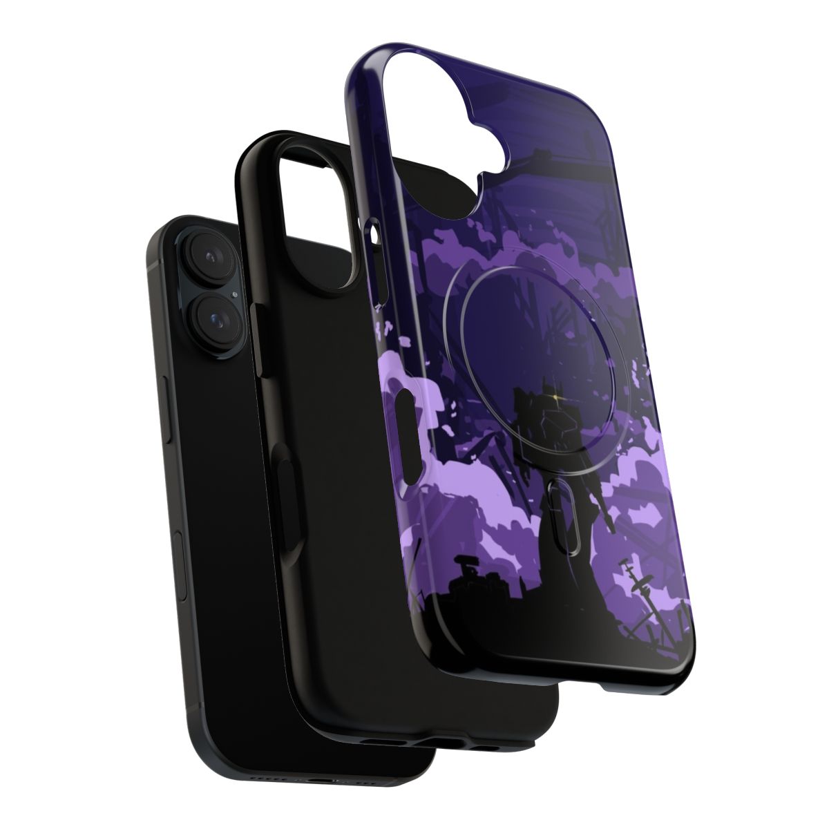 Transformers-inspired magnetic tough phone case - Layers