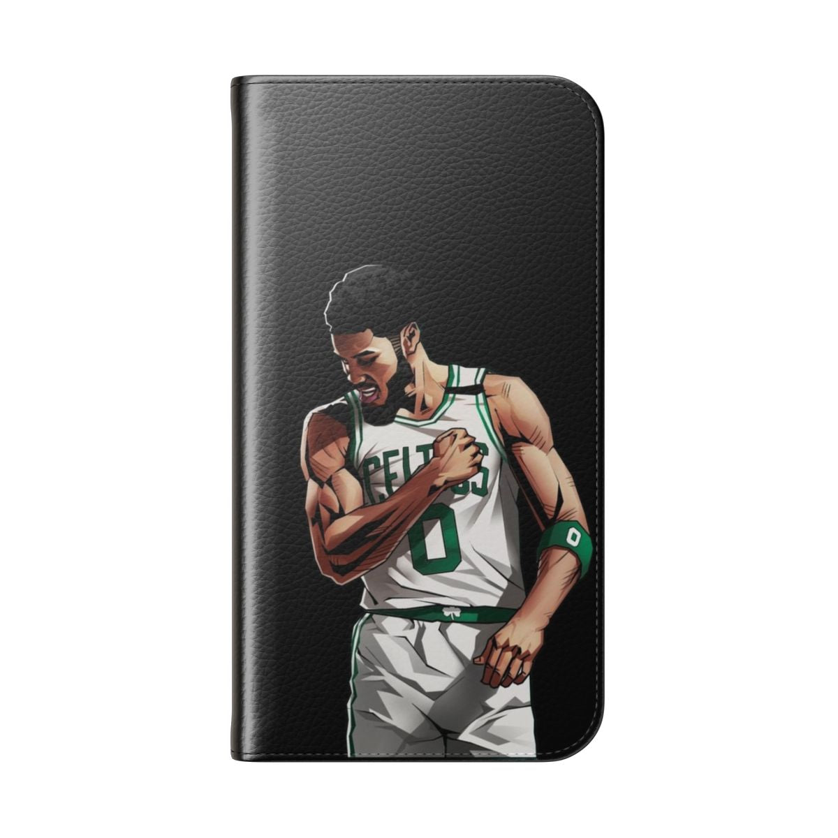 Jayson Tatum Basketball Phone Case Cover - Folded Back