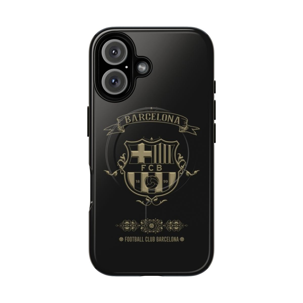 Premium magnetic Barcelona FC phone case with tough protection for soccer lovers