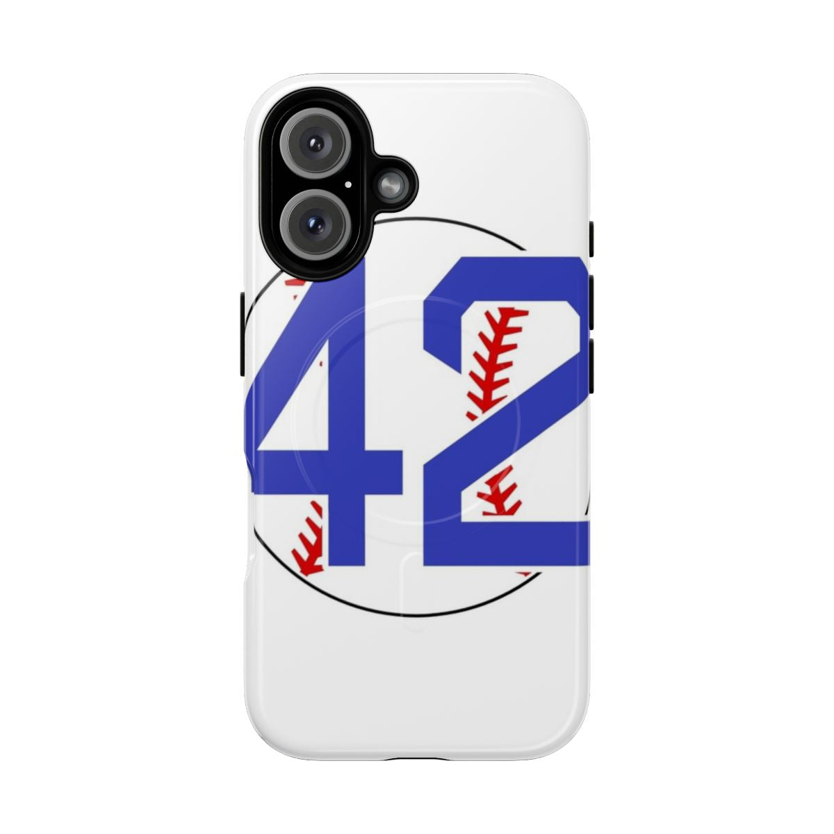 Jackie Robinson Number 42 Commemorative Phone Case