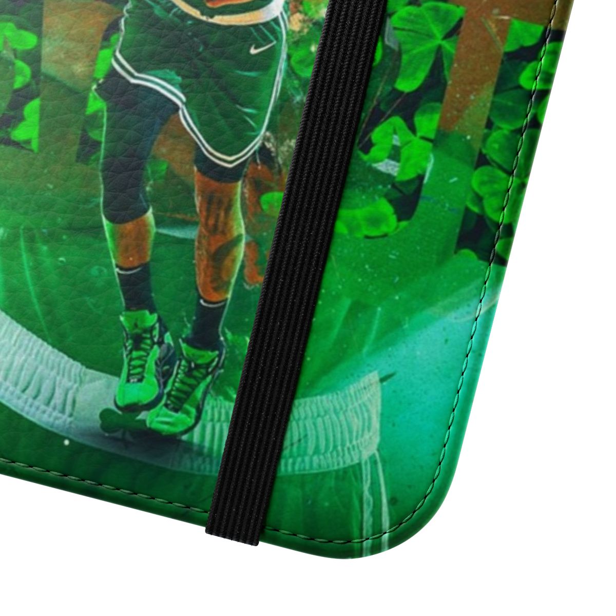 Stylish and durable phone case featuring Jayson Tatum, the star player of the Boston Celtics. - Close Up