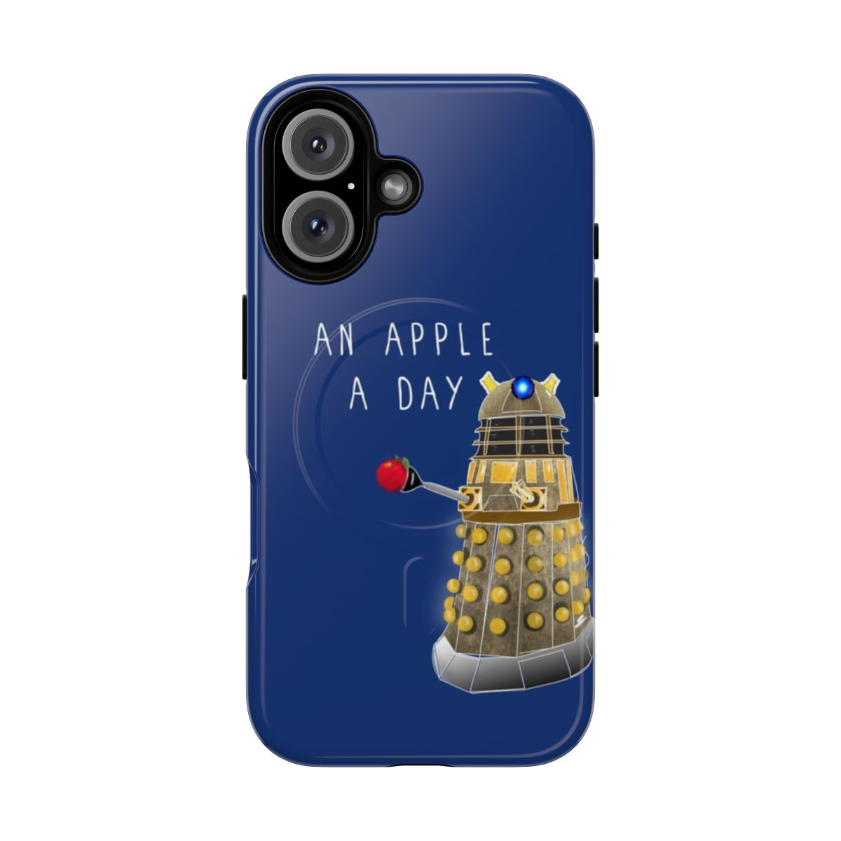 Magnetic Tough Case with Apple Design for Doctor Who Fans