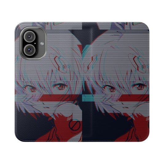 Neon Genesis Evangelion-inspired phone case with an eye-catching aesthetic design