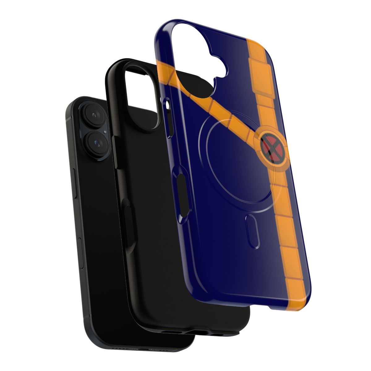 Tough magnetic superhero-inspired phone case with durable protection - Layers