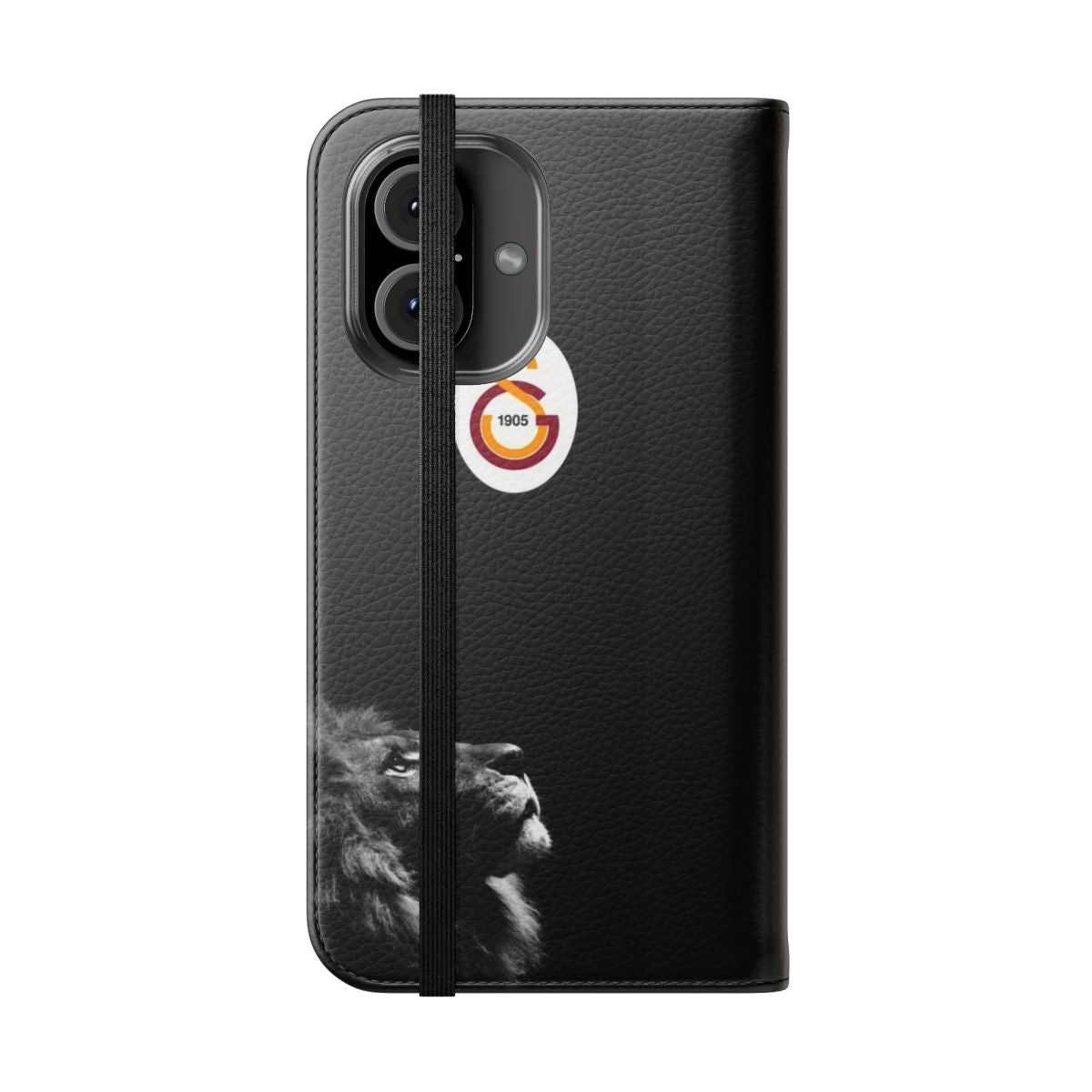 Galatasaray-inspired football phone case cover - Folded Front