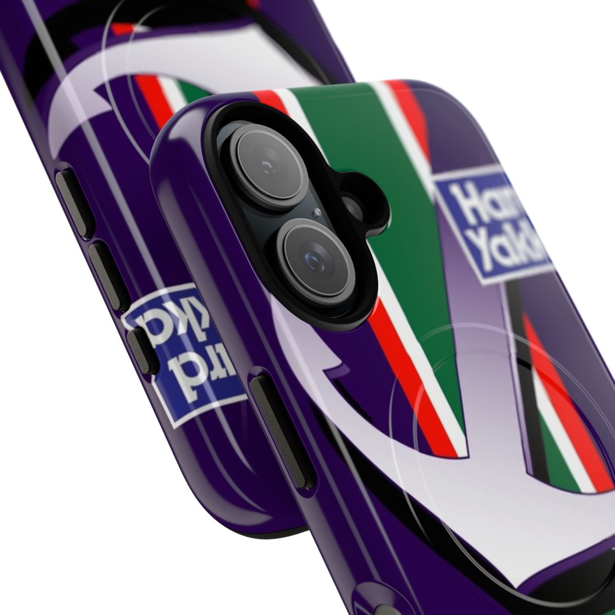 Retro Dockers-inspired magnetic tough phone case - Detail