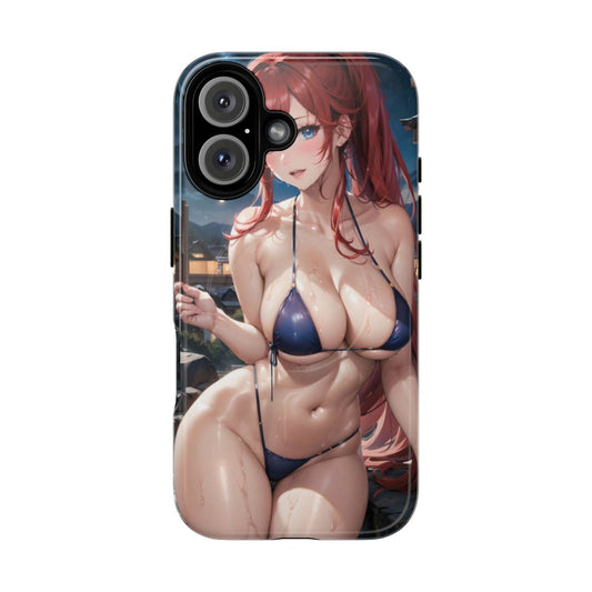 Onsen Anime Girl Magnetic Tough Phone Case with Selena Design