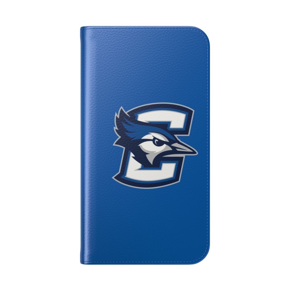 Creighton Bluejays Inspired Flip Cover Phone Case - Folded Back