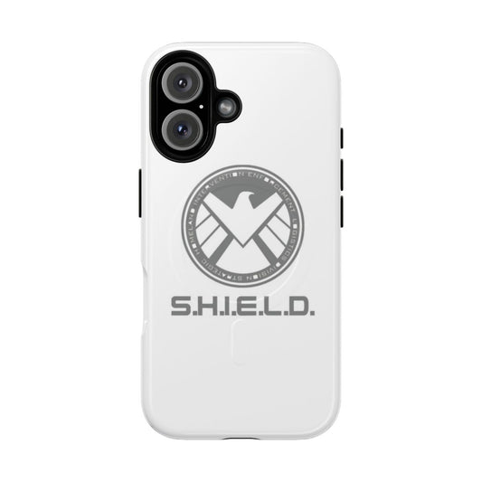 Shield-inspired magnetic tough phone case