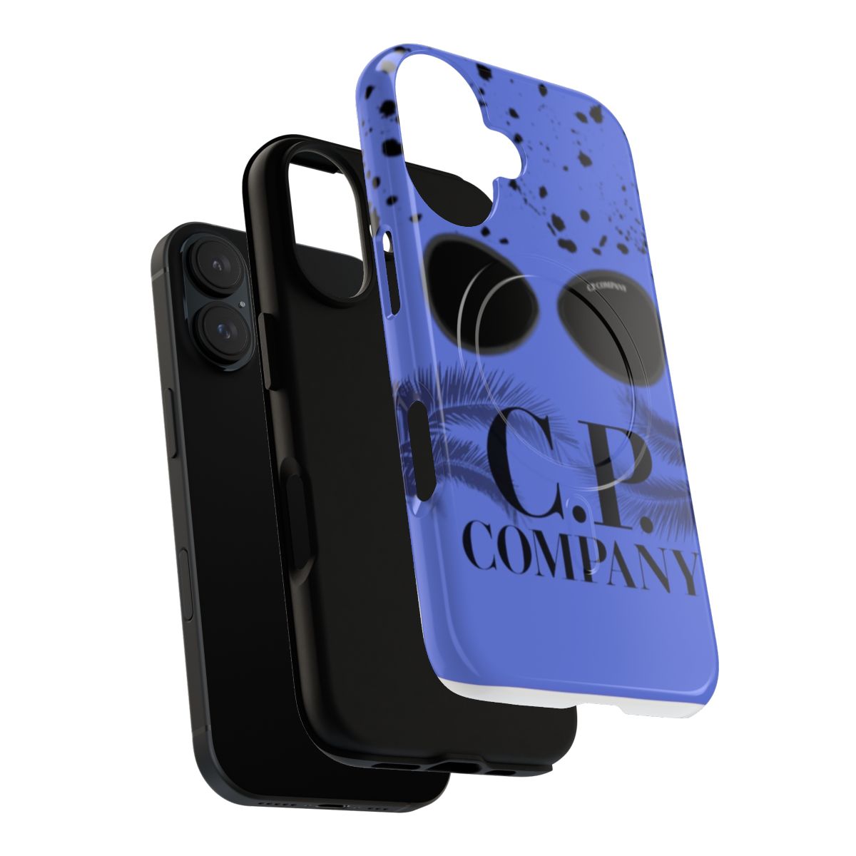 Magnetic tough phone case with CP Company design - Layers