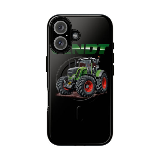 Durable Fendt Tractor Magnetic Phone Case