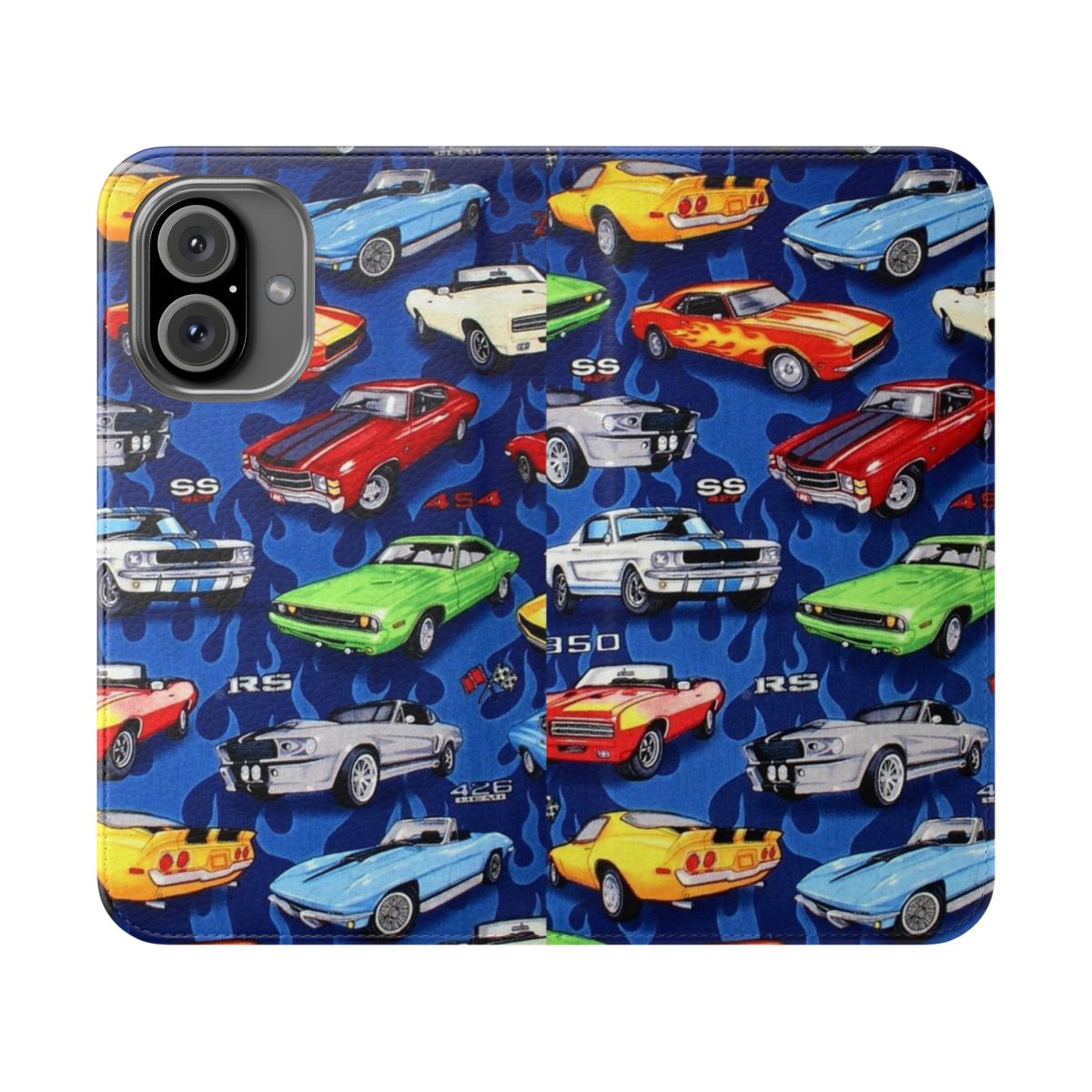 Auto Sports Muscle Car Pattern Phone Case