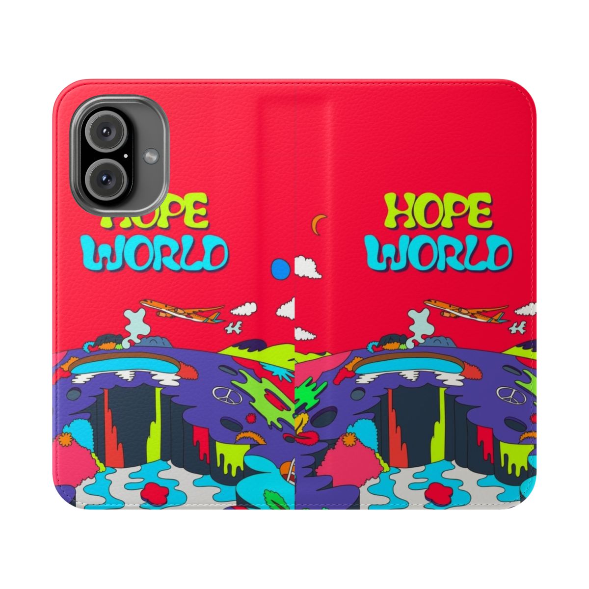 BTS Hope World Inspired Flip Cover Phone Case for iPhone and Samsung