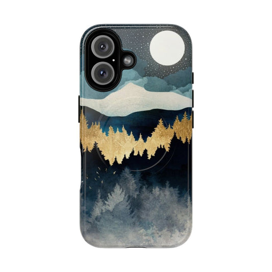 Indigo Night Nature-Inspired Magnetic Tough Phone Case