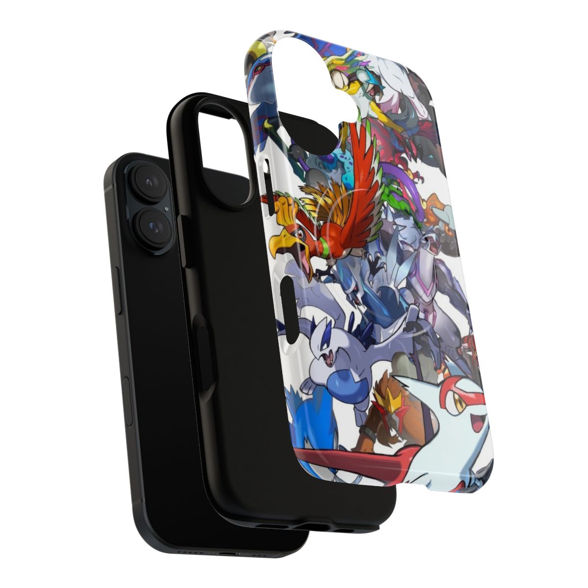 Poke Legends Magnetic Tough Phone Cases - Layers