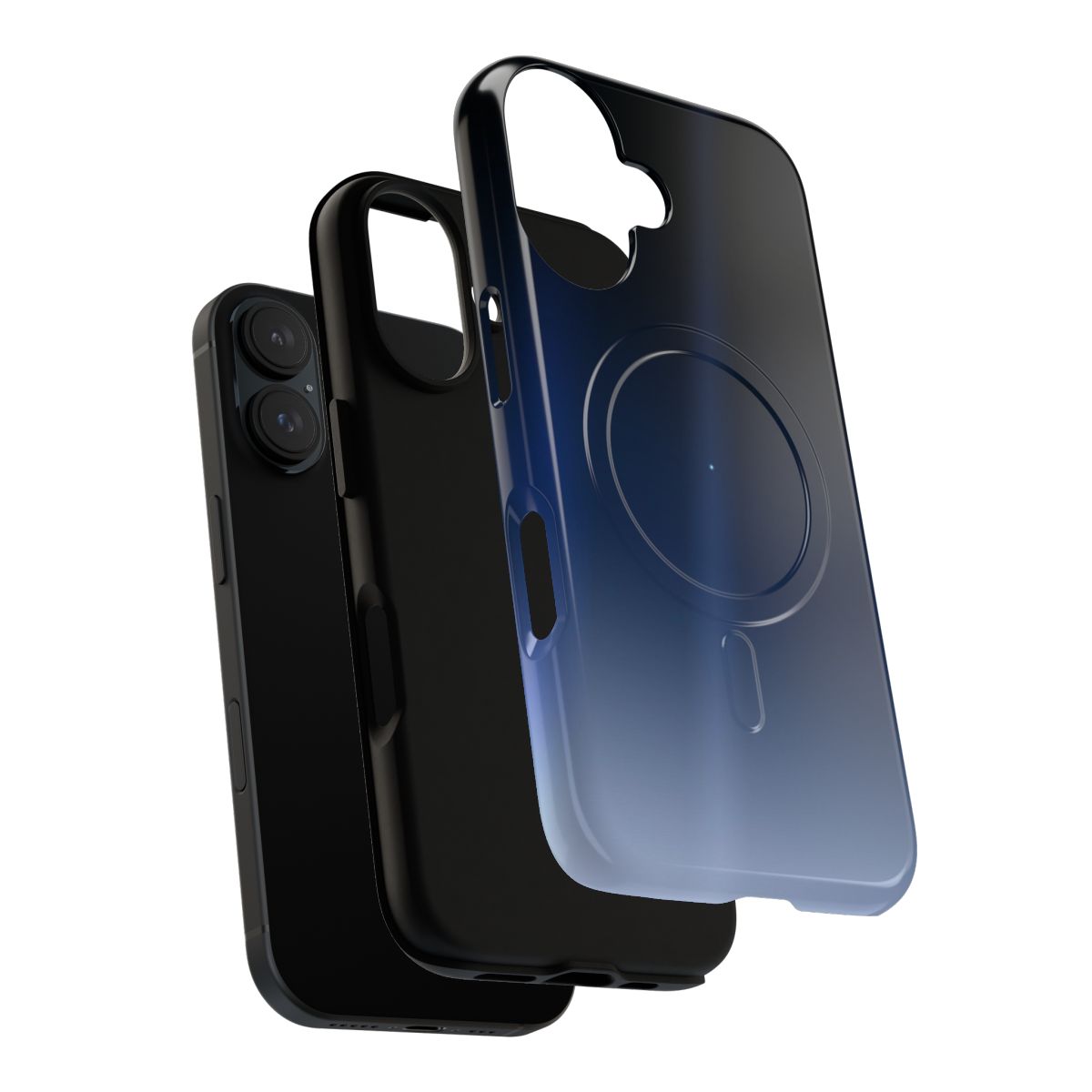 Pale Blue Dot inspired magnetic tough phone case featuring Voyager 1 artwork - Layers