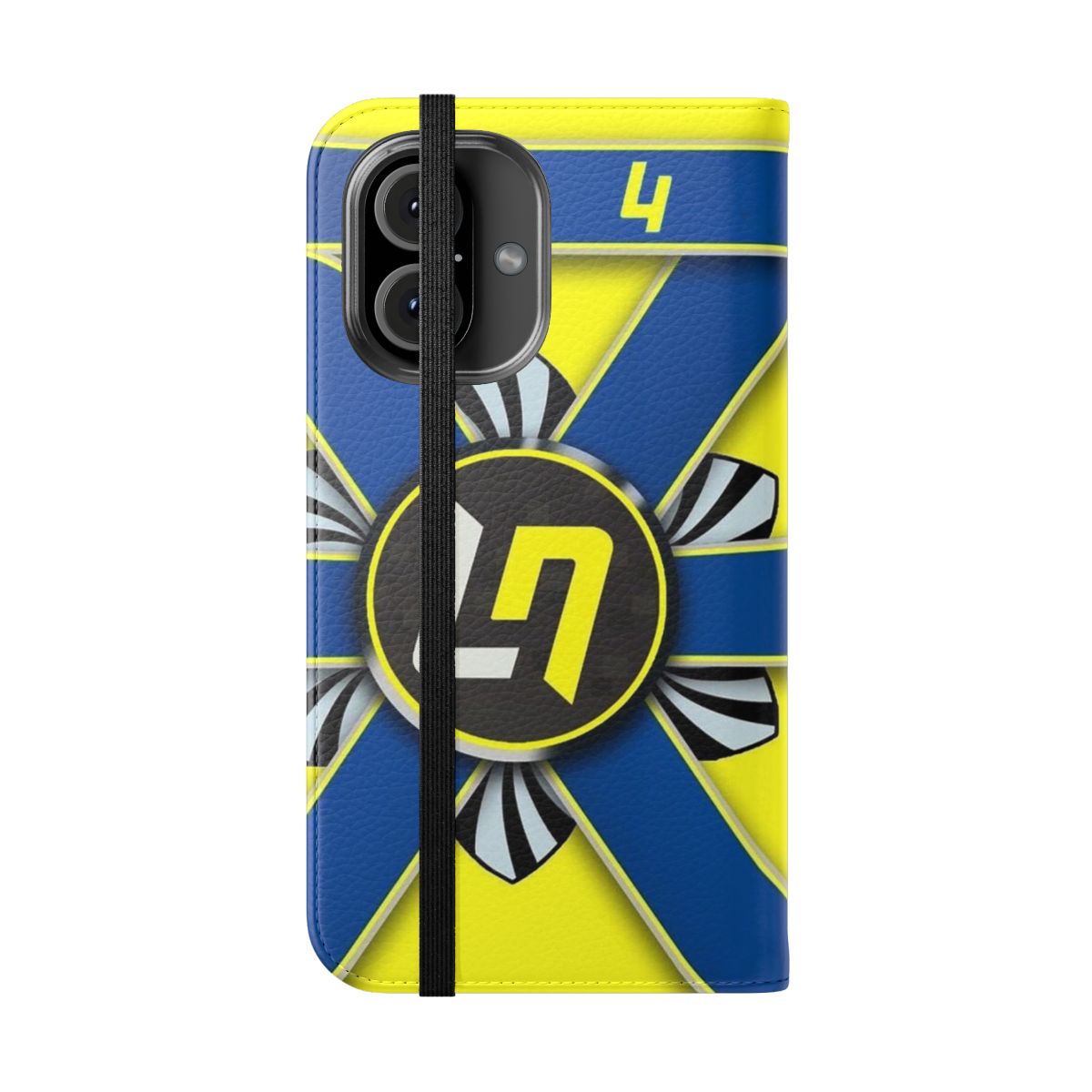 Lando Norris Formula 1 Inspired Flip Cover Phone Case - Folded Front