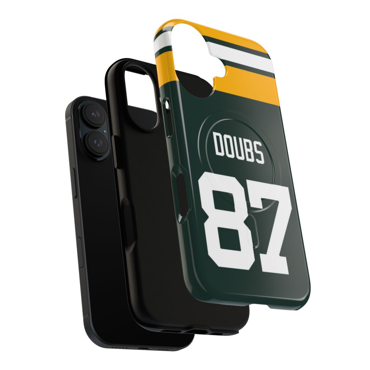 Green Bay Packers phone case featuring Romeo Doubs - Layers