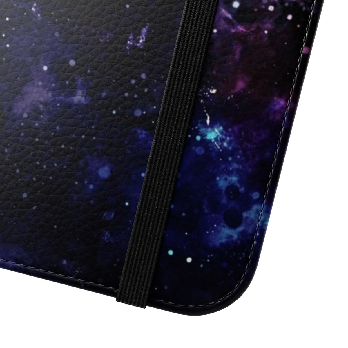 Cosmic galaxy space-themed phone case - Close Up